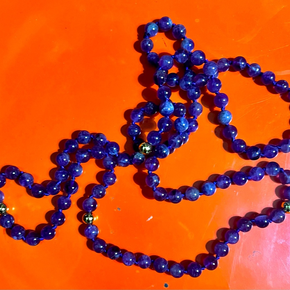Amethyst necklace
